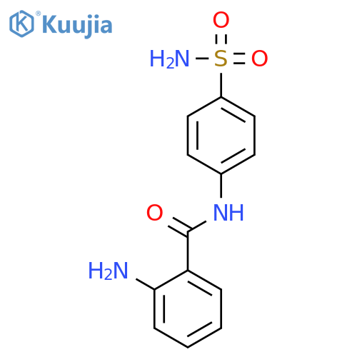 2-amino-N-(4-sulfamoylphenyl)benzamide structure