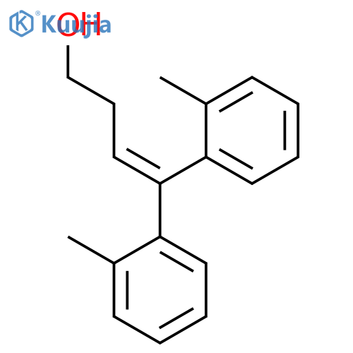 3-Buten-1-ol, 4,4-bis(2-methylphenyl)- structure