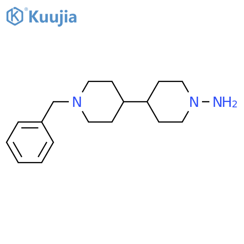 [4,4'-Bipiperidin]-1-amine, 1'-(phenylmethyl)- structure