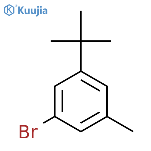1-Bromo-3-tert-butyl-5-methylbenzene structure