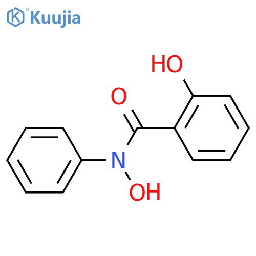 Benzamide, N,2-dihydroxy-N-phenyl- structure
