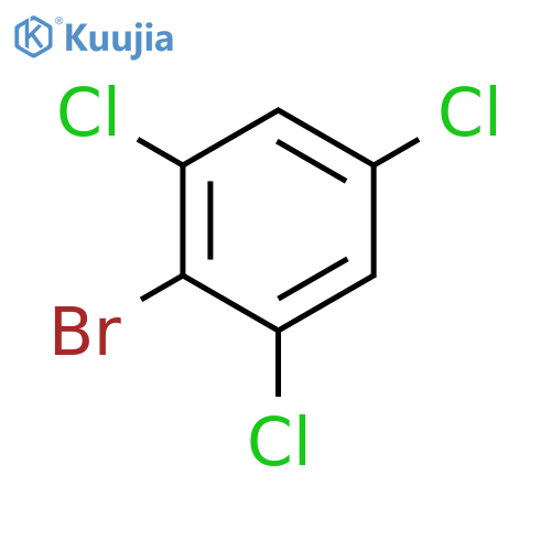 1-Bromo-2,4,6-trichlorobenzene structure