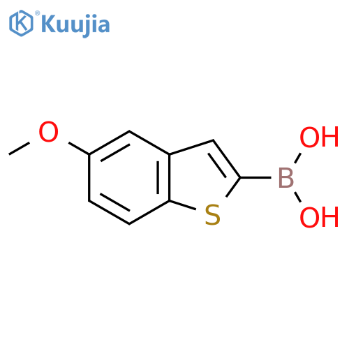 5-Methoxybenzobthiophene-2-boronic Acid structure