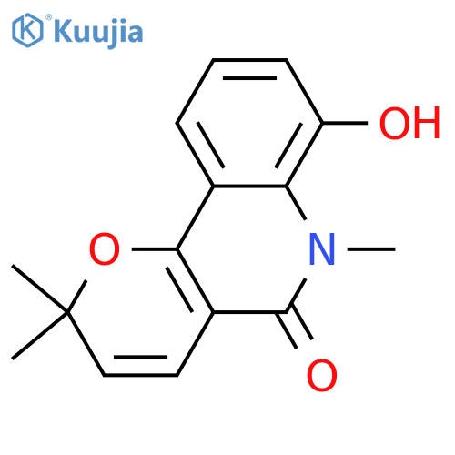 Flindersine; 8-Hydroxy, N-Me structure