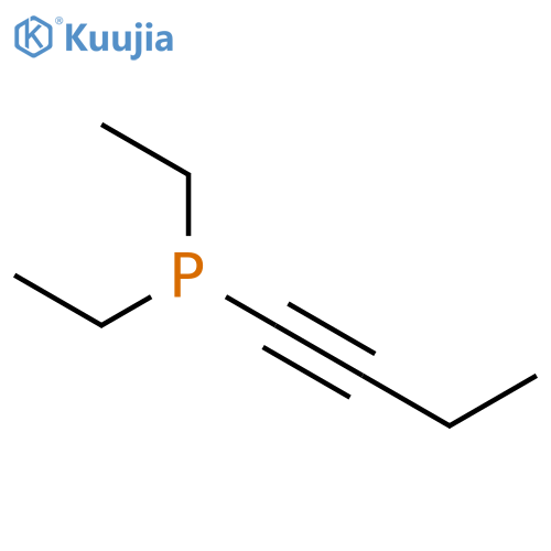 Phosphine, 1-butynyldiethyl- structure