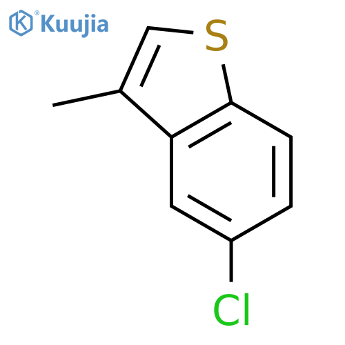 5-chloro-3-methyl-1-benzothiophene structure