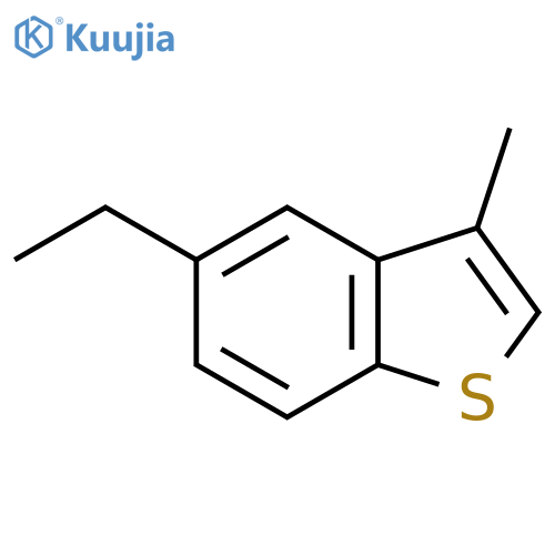 5-ethyl-3-methyl-1-benzothiophene structure