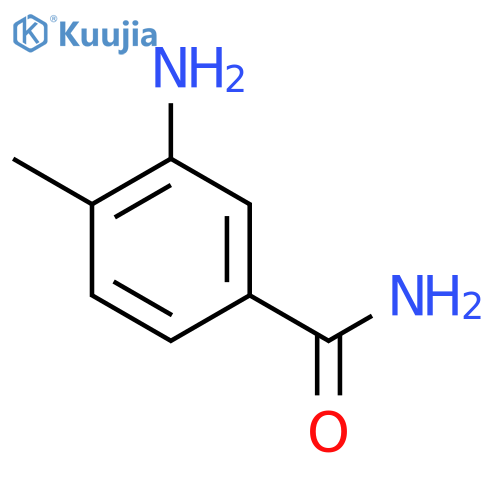 3-Amino-4-methylbenzamide structure