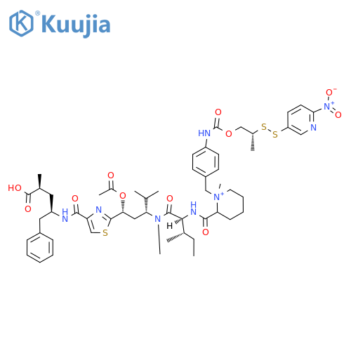 Nitro-PDS-Tubulysin M structure