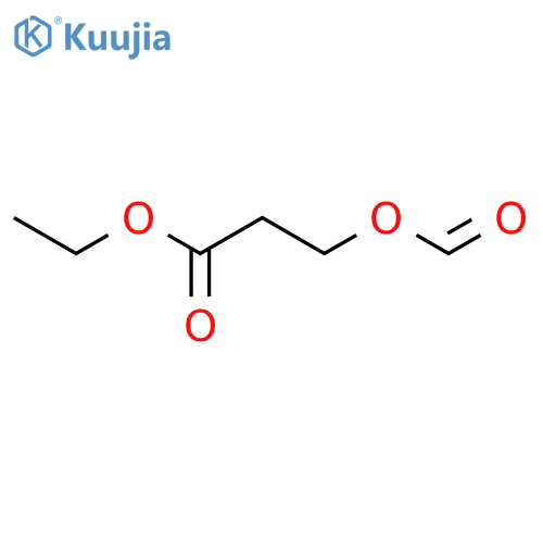 Ethyl 3-(formyloxy)propanoate structure