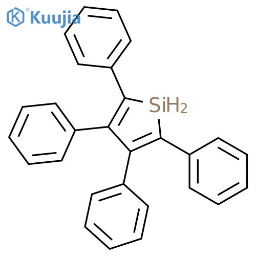 Silacyclopenta-2,4-dien-1-ylidene, 2,3,4,5-tetraphenyl- structure