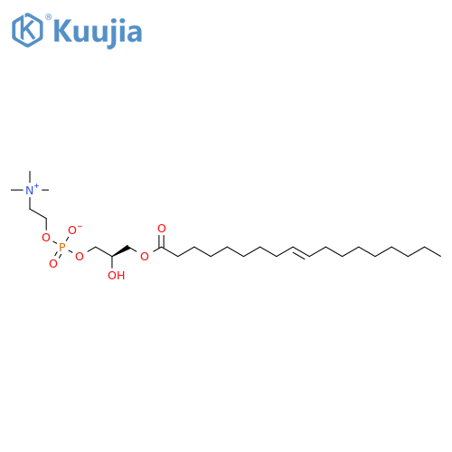 1-Oleoyl-sn-glycero-3-phosphocholine structure