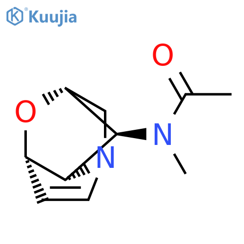 Acetamide,N-methyl-N-[(2R,3R,3aS,4S,6aS)-2,3,3a,6a-tetrahydro-2,4-methano-4H-furo[3,2-b]pyrrol-3-yl]- structure