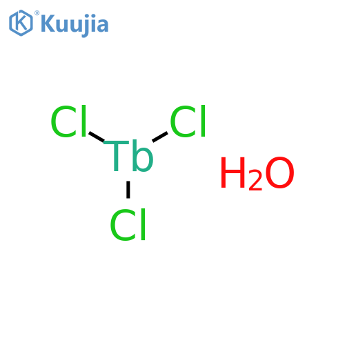 trichloroterbium,hydrate structure