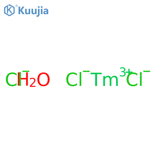 Thulium(III) chloride hydrate structure