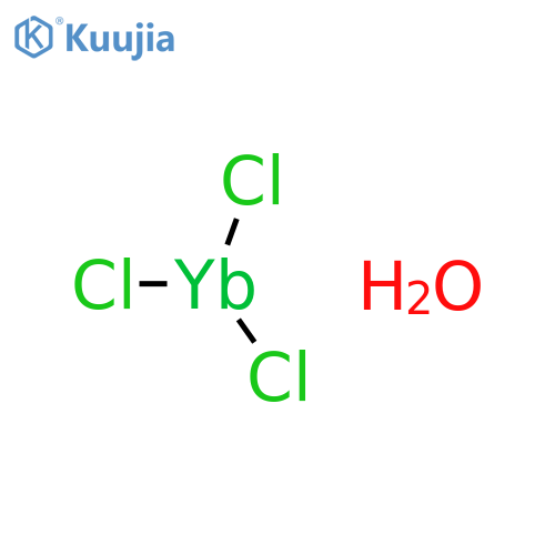 Ytterbium chloride hydrate structure