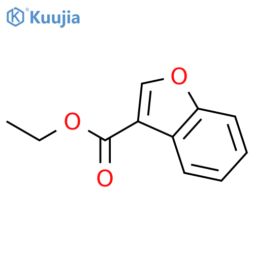 Ethyl benzofuran-3-carboxylate structure