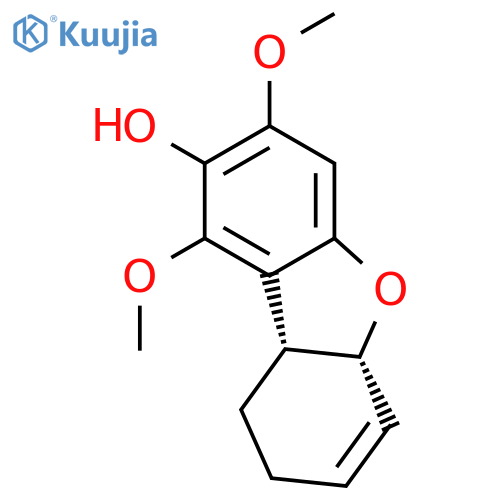 2-Dibenzofuranol, 5a,8,9,9a-tetrahydro-1,3-dimethoxy-, cis- structure