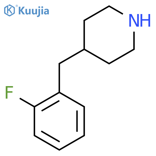 4-(2-Fluorobenzyl)piperidine structure