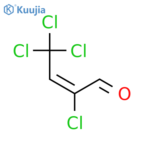 2,4,4,4-Tetrachlorobut-2-enal structure