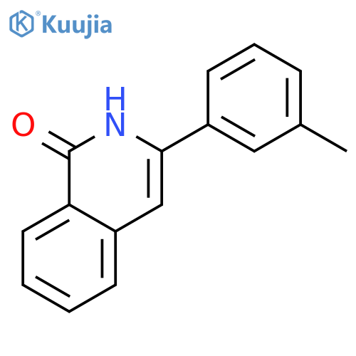 1(2H)-Isoquinolinone, 3-(3-methylphenyl)- structure