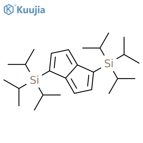 Silane, 1,4-pentalenediylbis[tris(1-methylethyl)- structure