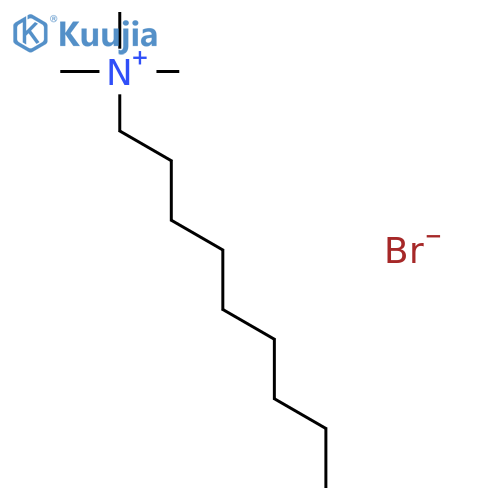 Trimethyl(nonyl)azanium Bromide structure