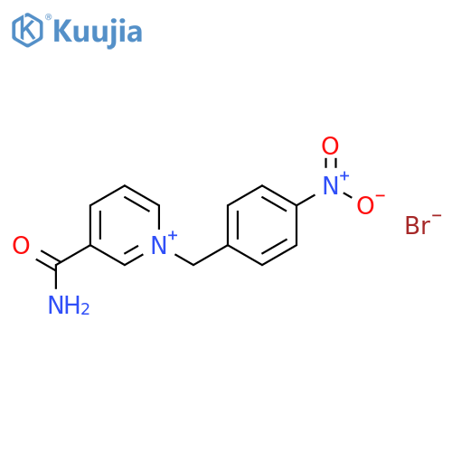 3-(Aminocarbonyl)-1-(4-nitrobenzyl)pyridinium bromide structure