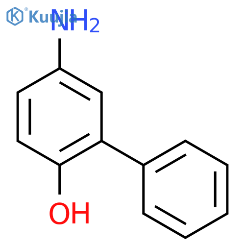 4-Amino-2-phenylphenol structure