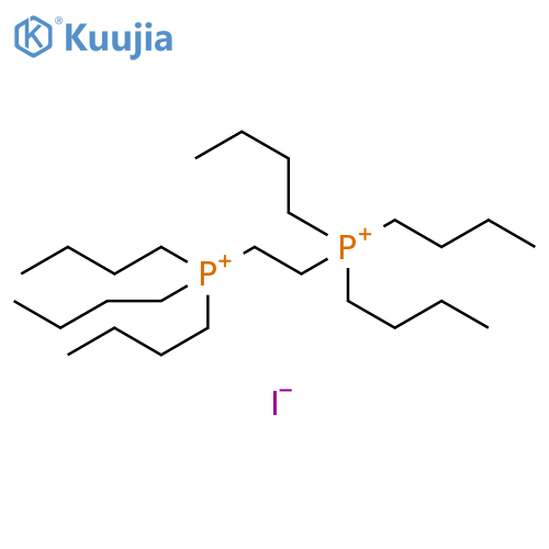 Phosphonium, 1,2-ethanediylbis[tributyl-, diiodide structure