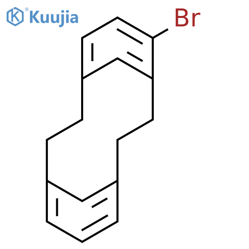 Tricyclo[9.3.1.14,8]hexadeca-1(15),4,6,8(16),11,13-hexaene, 5-bromo- structure