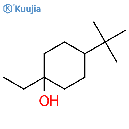 Cyclohexanol, 4-(1,1-dimethylethyl)-1-ethyl- structure