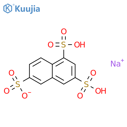 1,3,6-Naphthalenetrisulfonicacid, sodium salt (1:?) structure