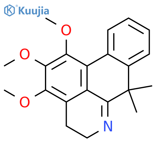6,6a-Didehydro-1,2,3-trihydroxy-7,7-dimethylnoraporphine; Tri-Me ether structure