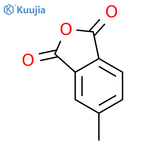 4-Methylphthalic anhydryde structure