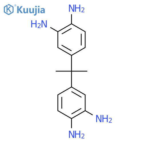 1,2-Benzenediamine, 4,4'-(1-methylethylidene)bis- structure