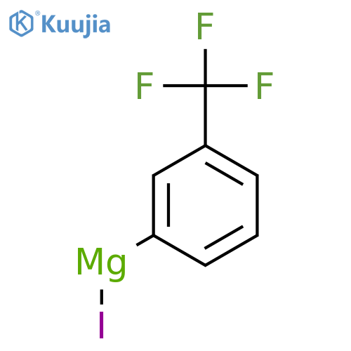 Magnesium, iodo[3-(trifluoromethyl)phenyl]- structure