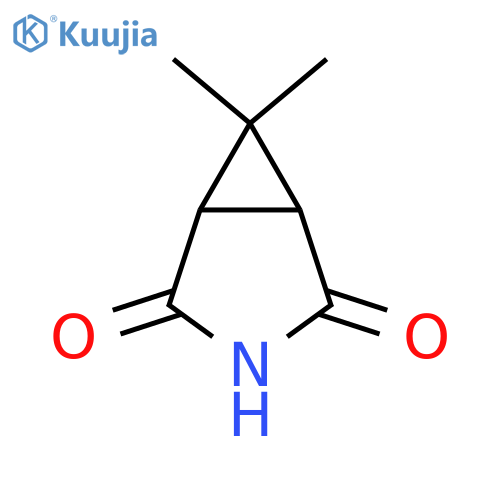 6,6-Dimethyl-3-azabicyclo3.1.0hexane-2,4-dione structure