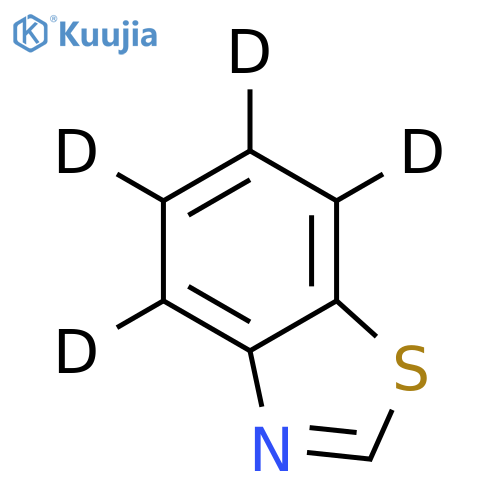 Benzothiazole-d4 structure