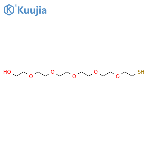 Thiol-PEG6-alcohol structure