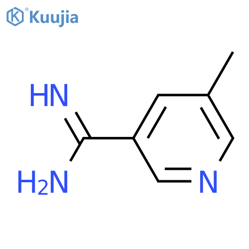 5-methylpyridine-3-carboximidamide structure