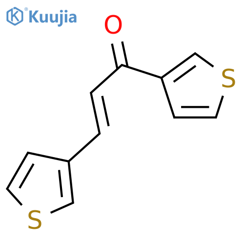2-Propen-1-one,1,3-di-3-thienyl- structure