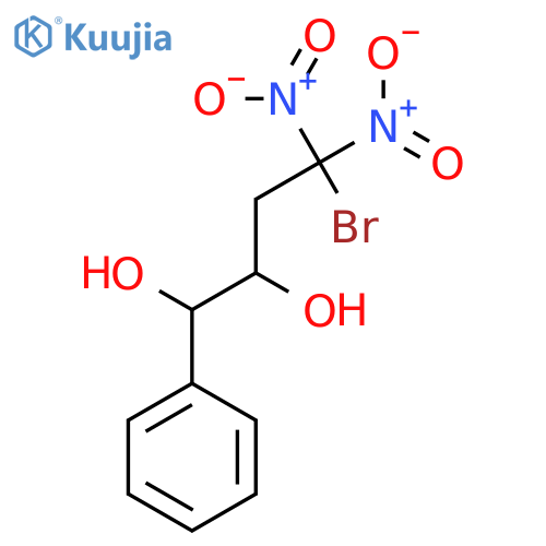1,2-Butanediol, 4-bromo-4,4-dinitro-1-phenyl- structure