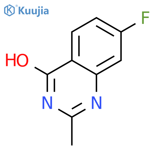 7-fluoro-2-methylquinazolin-4-ol structure