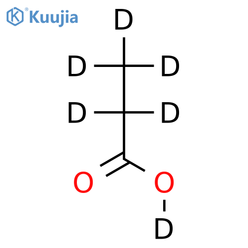 Propanoic-d5 acid-d(9CI) structure