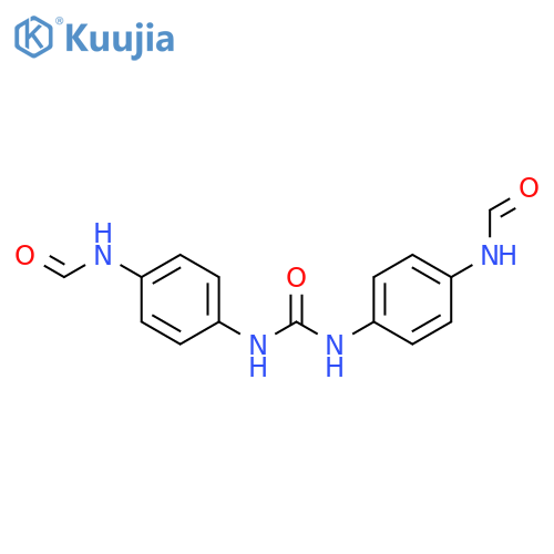 UREA, N,N'-BIS[4-(FORMYLAMINO)PHENYL]- structure