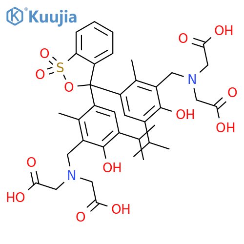 Methylthymol Blue Sodium Salt structure