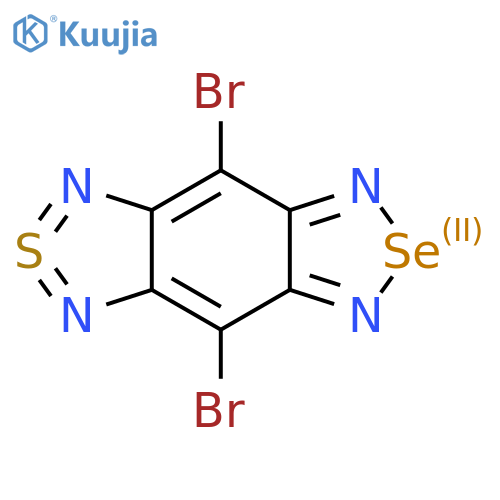 4,8-Dibromo[1,2,5]selenadiazolo[3,4-f]benzo[c][1,2,5]thiadiazole structure