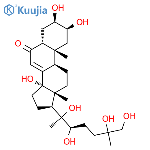 20,26-Dihydroxyecdysone structure