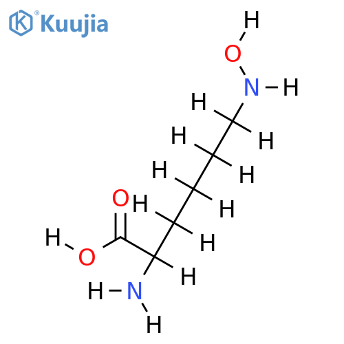 #N6-Hdydroxy-L-lysin structure